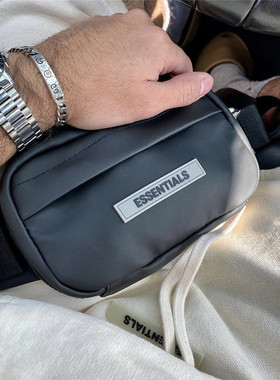 FEAR OF GOD复线ESSENTIALS新款单肩包斜挎包休闲潮流潮牌腰包男