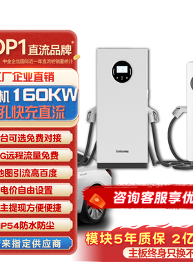 Wattsaving运营新能源电动汽车直流快充桩充电站60/80/120/160KW