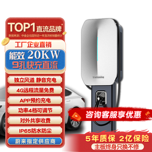 wattsaving能效9孔直流快充电桩U20kw适用于蔚来极氪小米小鹏岚图