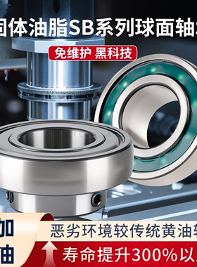 固体油脂 SB205 206 207 208 209 210 211 212防水密封免维护轴承