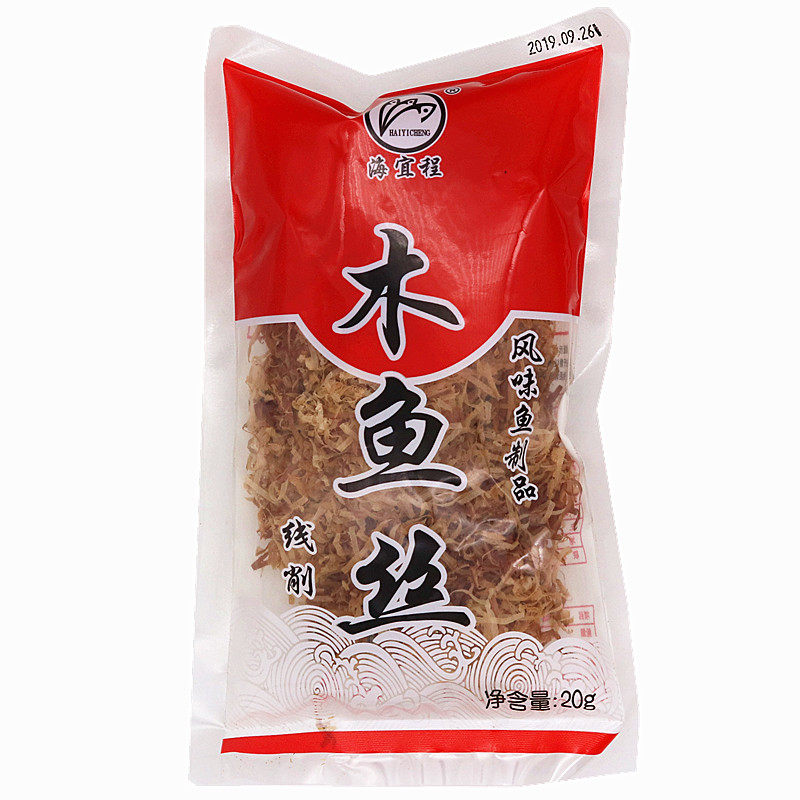 海宜程木鱼丝20g柴鱼丝日式寿司料理味噌汤章鱼小丸子材料