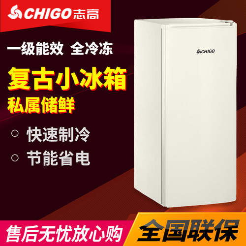 志高复古家用小型时尚百搭电冰箱