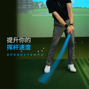 高尔夫挥杆练习器进阶版挥速绳高尔夫体能训练绳提升挥杆速度节奏