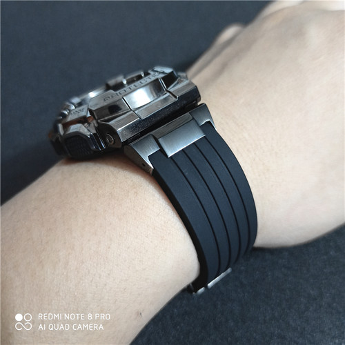 舒适柔软表带配件力亮表业硅胶