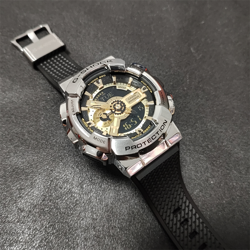 ga110黑金表带手表配件