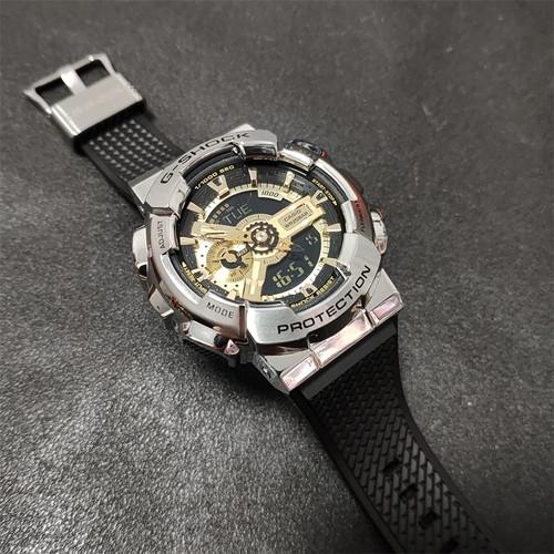 ga110黑金表带手表配件