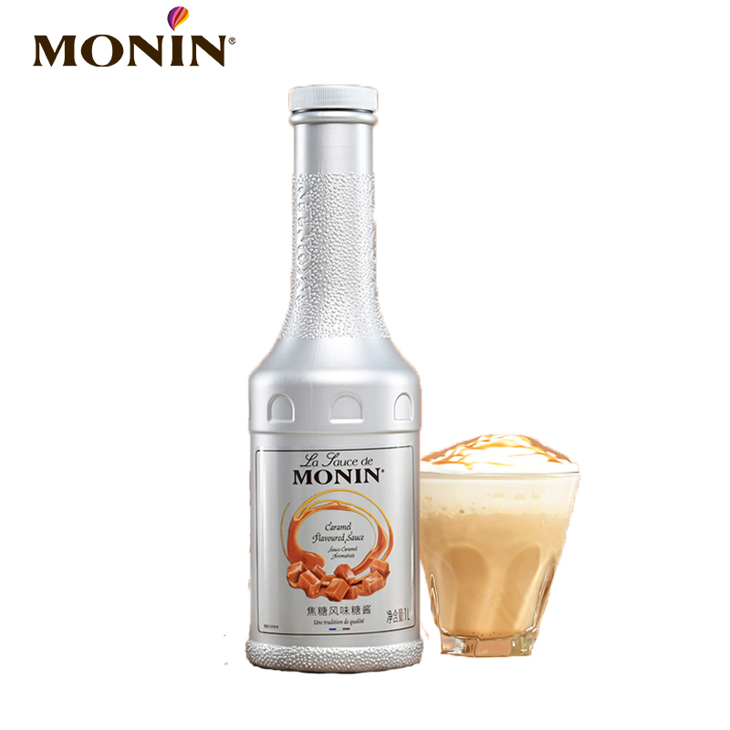 莫林monin焦糖酱瓶装甜品淋酱