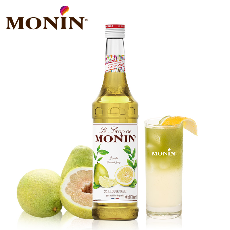 莫林MONIN文旦风味糖浆玻璃瓶装7