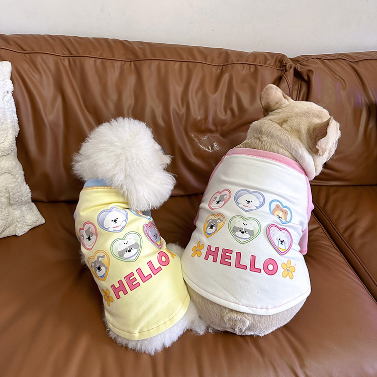 狗狗衣服秋冬加绒法斗卫衣印花空气棉保暖巴哥西高地小狗猫衣服服