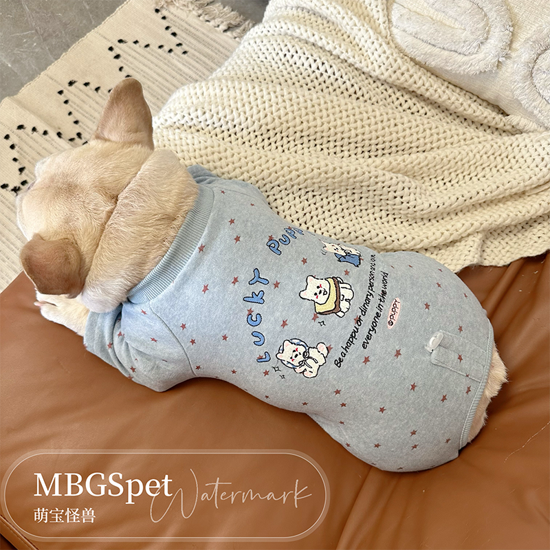 狗狗保暖加厚连体宠物服装