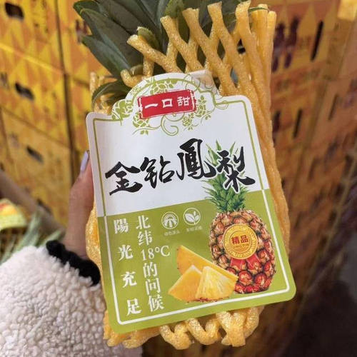 海南无眼金钻凤梨脆甜无渣