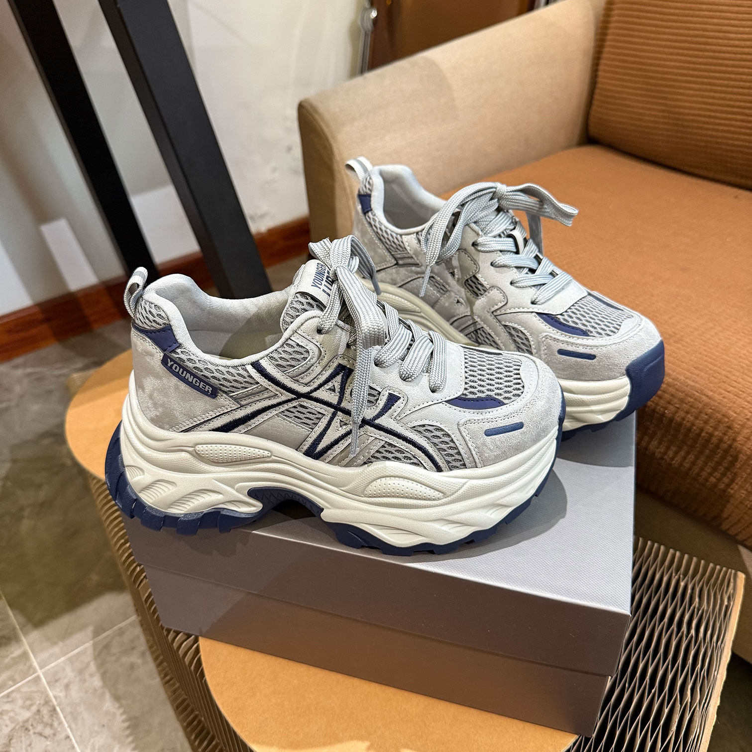 老爹鞋女款2026新款冬8899厚底增高女鞋巨好看今年流行爆款运动鞋,女鞋,老爹鞋,淘宝优惠券,粉丝福利购,淘宝优惠卷