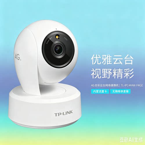 TP-LINK400万4G终身免流摄像头