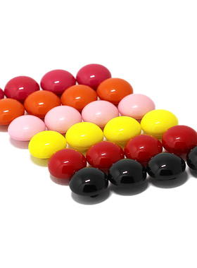 糖果树脂扣白色黑色动物眼睛蘑菇扣子纽扣毛衣扣儿童装饰衬衫钮扣