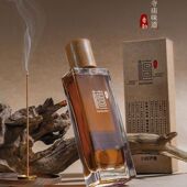 乌木檀香淹进骨子里 木质香中性男士 自然淡香女士持久留香高级小