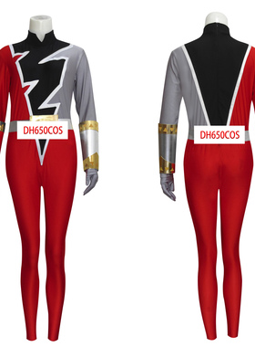 cos骑士龙战队龙装者 龙装红cosplay服装 超级战队 特摄