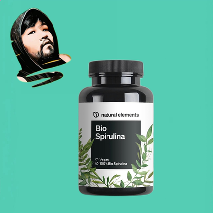 德国直邮【全场满300包邮】Natural elements螺旋藻精华500粒