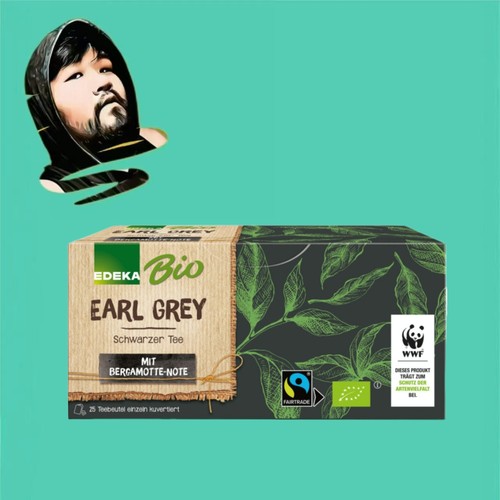 德国直邮【全场满300包邮】EDEKA有机伯爵红茶50g