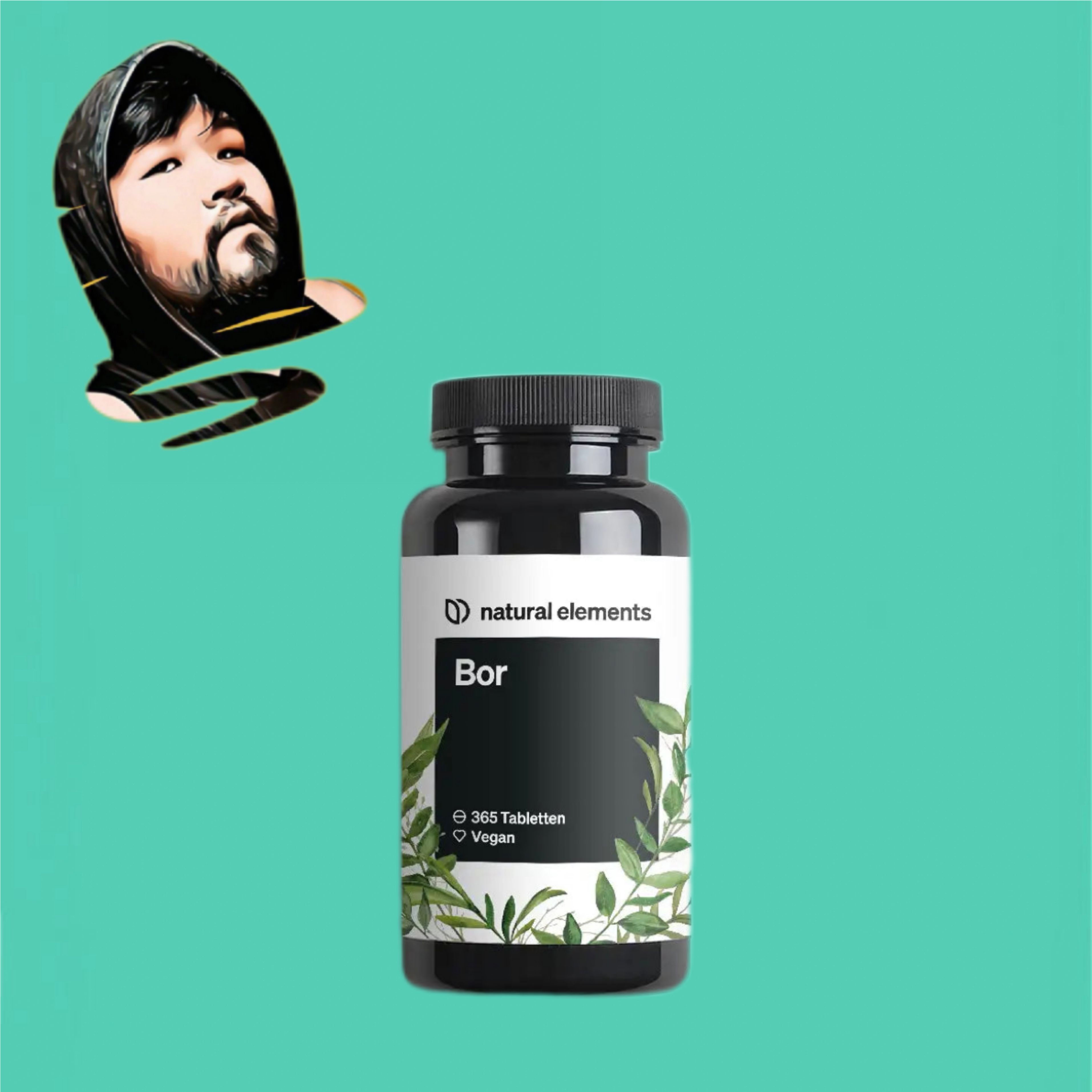 德国直邮【全场满300包邮】Nature Elements维生素硼365粒