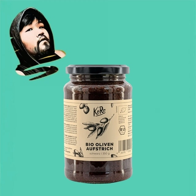 有【全场满300包邮】KORO有机黑橄榄抹酱350g