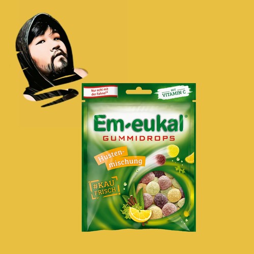 德国直邮【全场满300包邮】Em-eukal咳嗽软糖90g