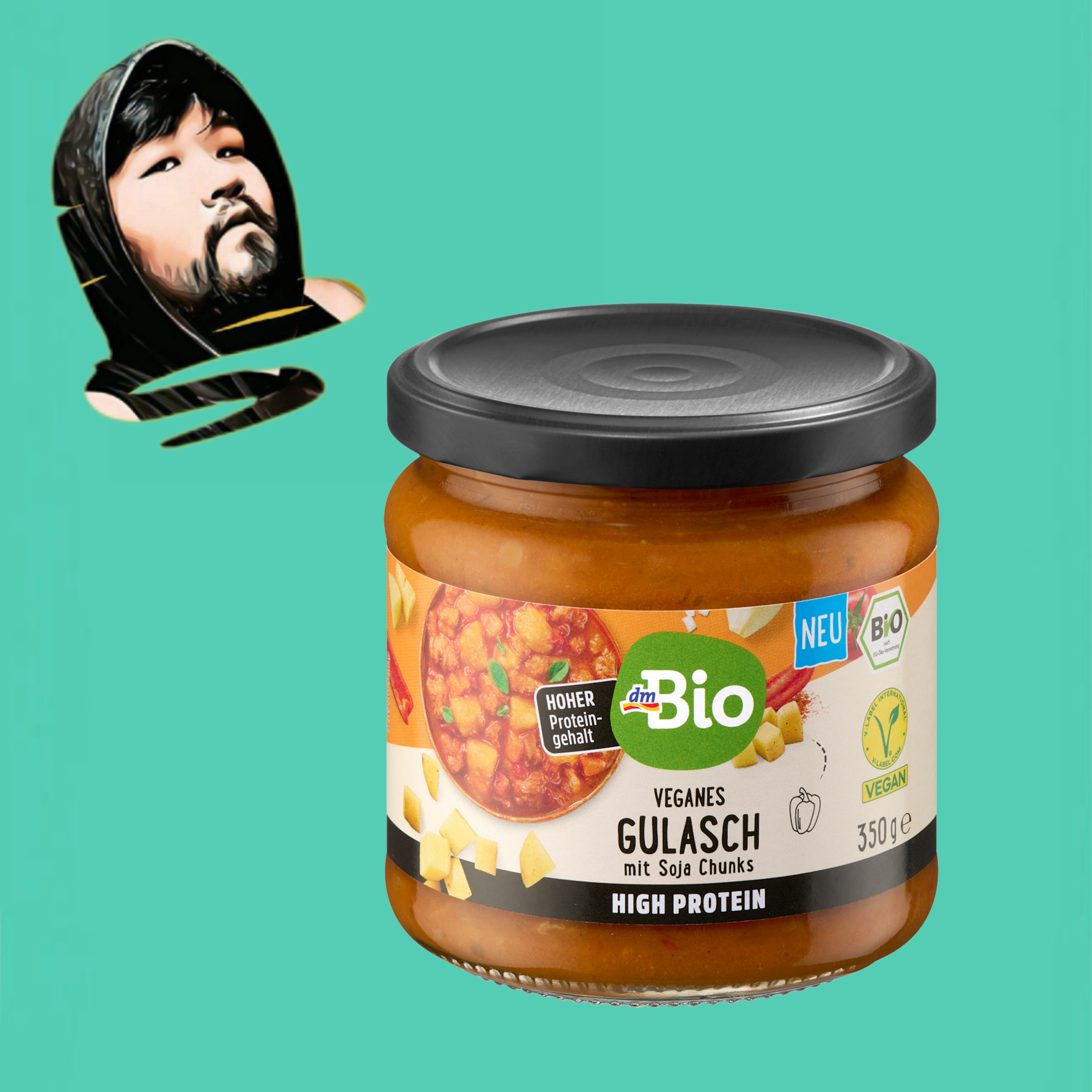 德国直邮【全场满300包邮】dm Bio有机红烩素肉350g