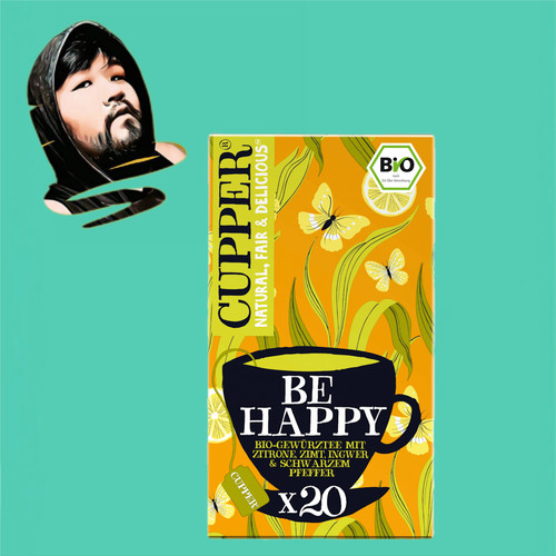 德国直邮【全场5盒包邮】cupper有机黑胡椒柠檬姜茶40g