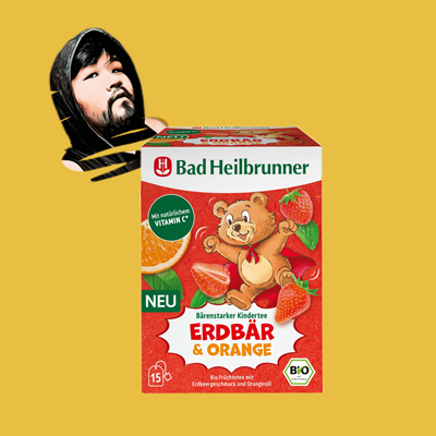 德国直邮【全场300包邮】Bad Heilbrunner有机草莓橙子儿童茶30g