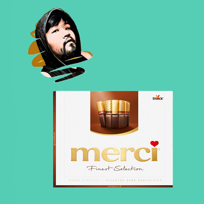 德国直邮【全场满300包邮】Merci精选微苦涩巧克力250g