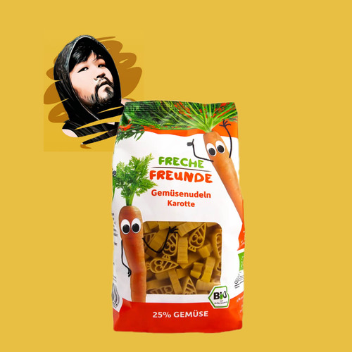 德国直邮【全场300包邮】freche freunde1岁+有机儿童意面300g