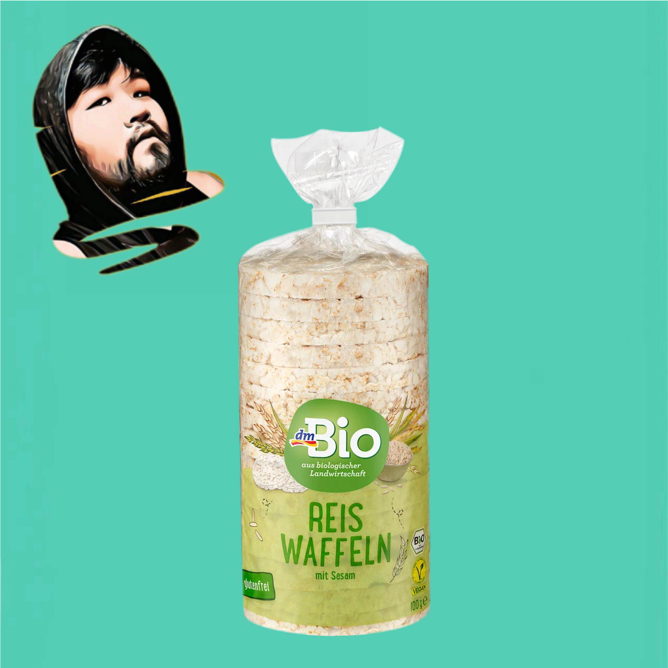 德国直邮【全场300包邮】dm bio有机无麸质杂粮芝麻米饼100g合集