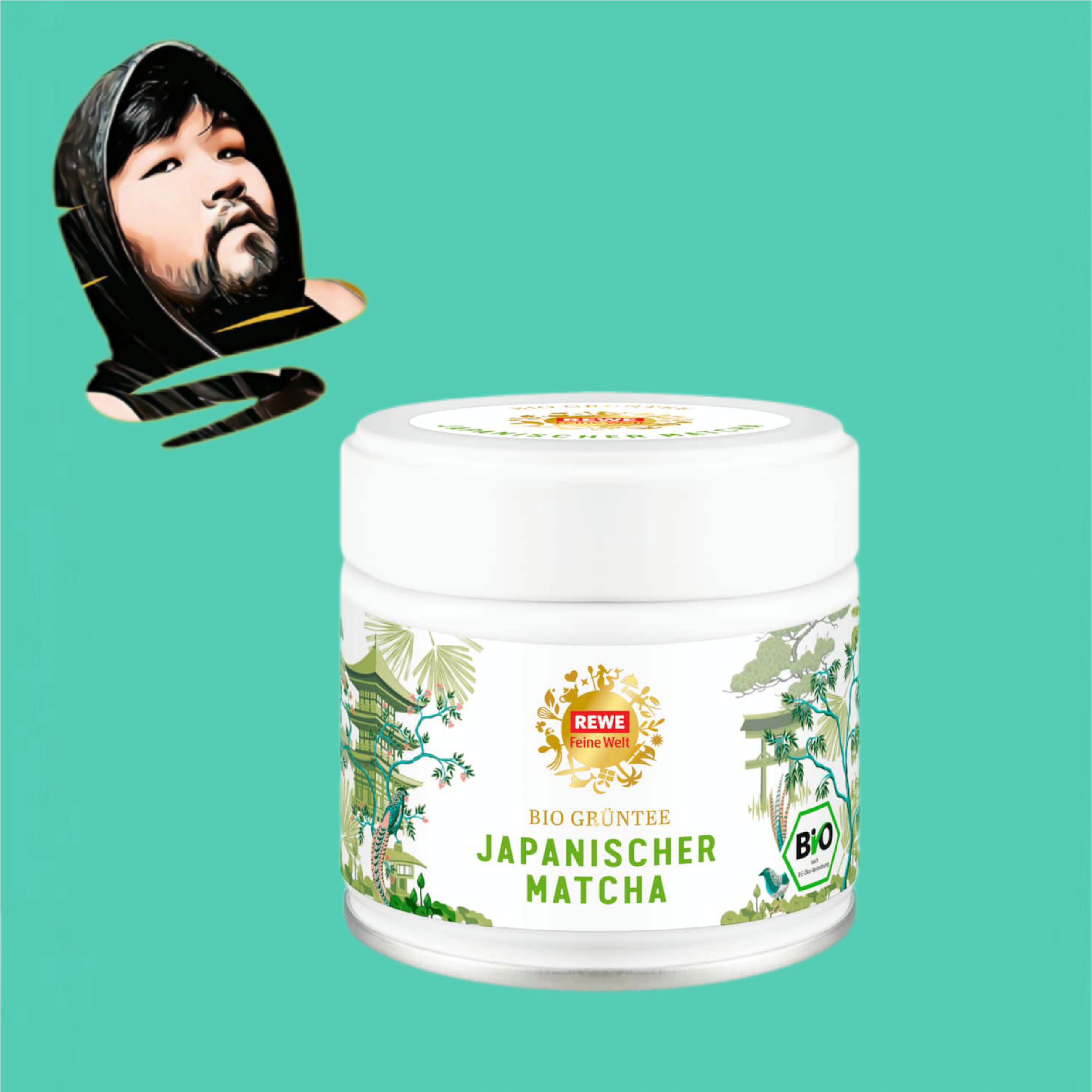 德国直邮【全场满300包邮】Rewe有机抹茶粉30g