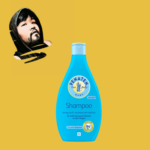 德国直邮【全场满300包邮】Penaten宝宝洗发水400ml