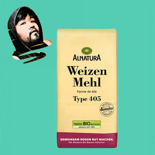 德国直邮【全场300包邮】alnatura有机demeter405型小麦粉1000g