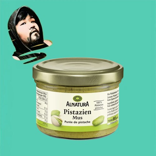 德国直邮【全场满300包邮】Alnatura有机开心果慕斯180g