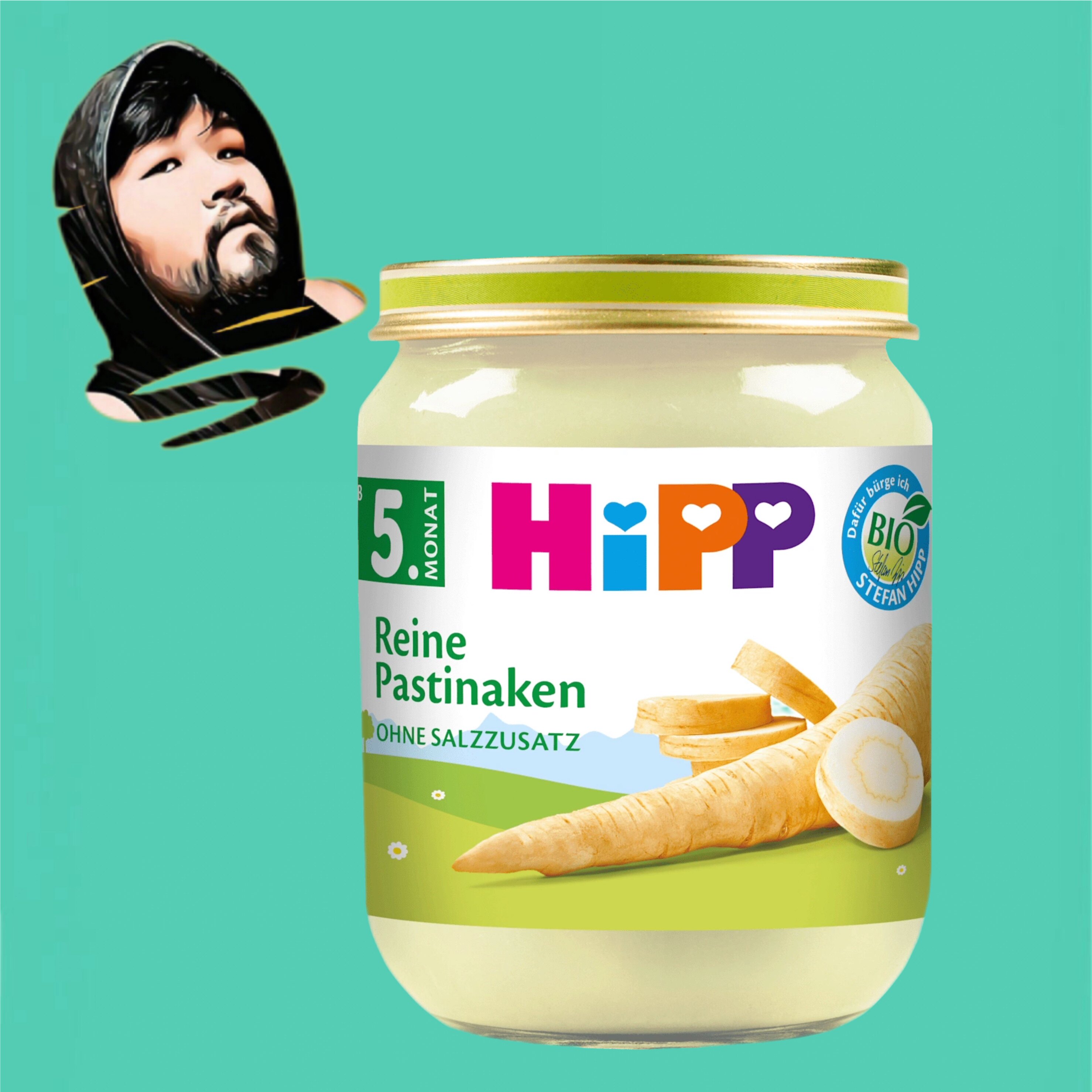 德国直邮【全场满300包邮】Hipp宝宝5个月+有机防风草泥辅食125g