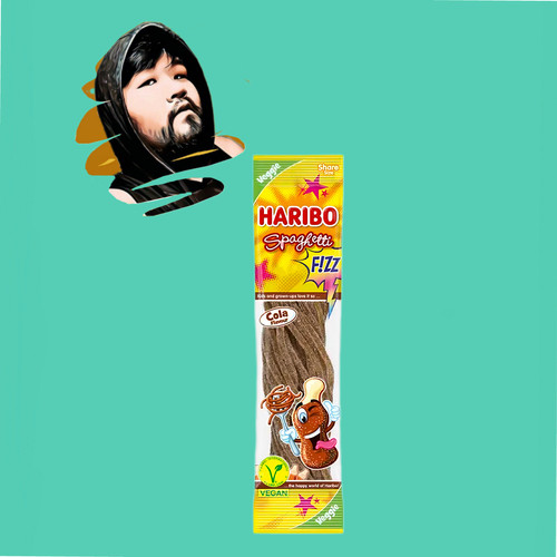 德国直邮【这个系列5件包邮】haribo可乐酸爽纯素橡皮糖200g
