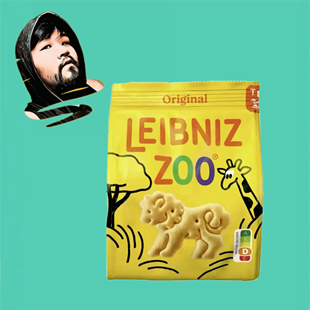 德国直邮【全场满300包邮】LEIBNIZ莱布尼茨动物园饼干125g