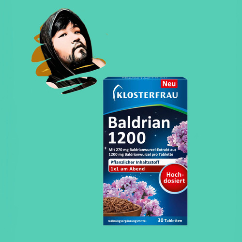 德国直邮【全场满300包邮】Klosterfrau缬草静心片30片
