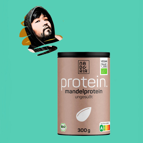 德国直邮【全场满300包邮】Naduria杏仁原味蛋白粉300g
