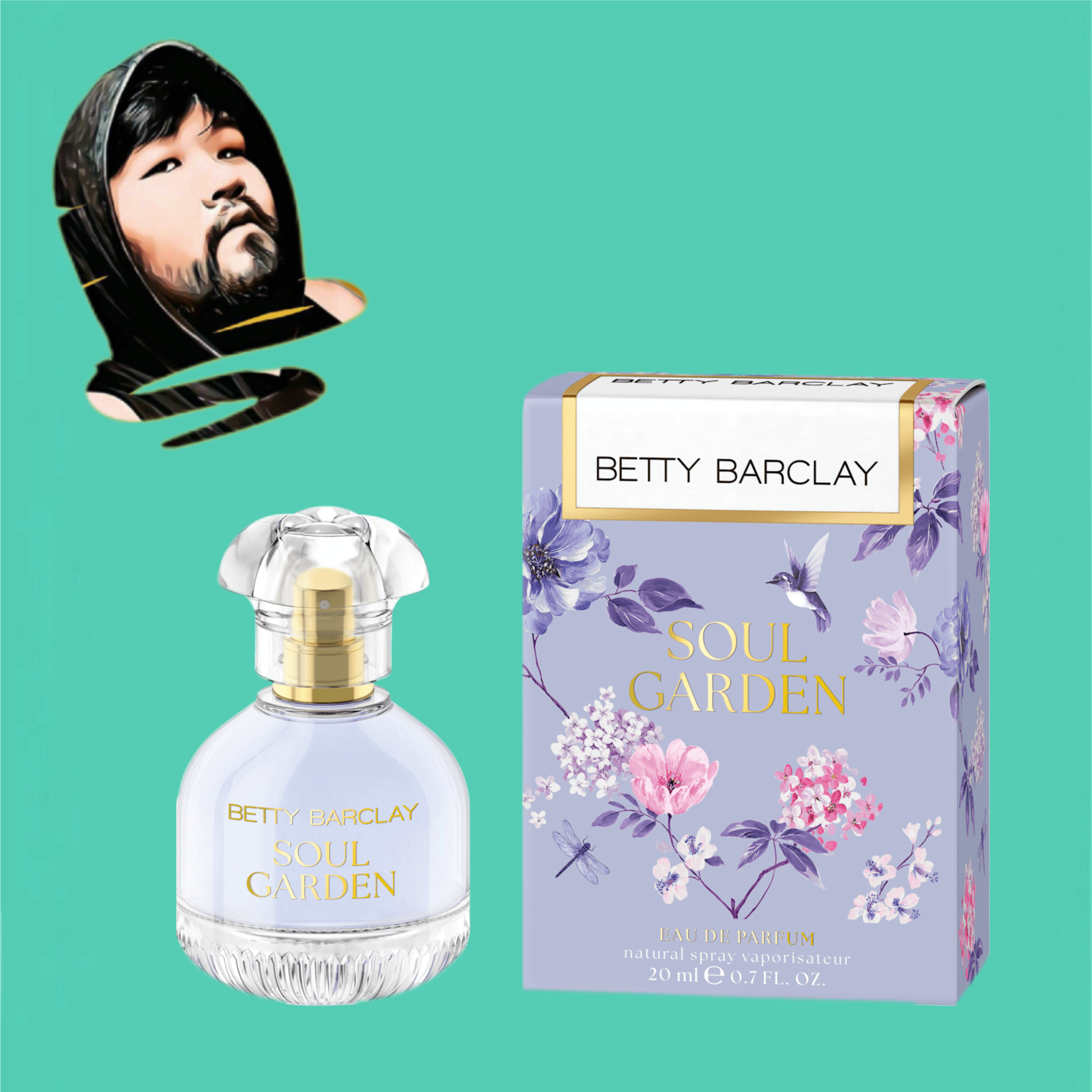 德国直邮【全场300包邮】BettyBarclay灵魂花园女士香水EDP,20ml
