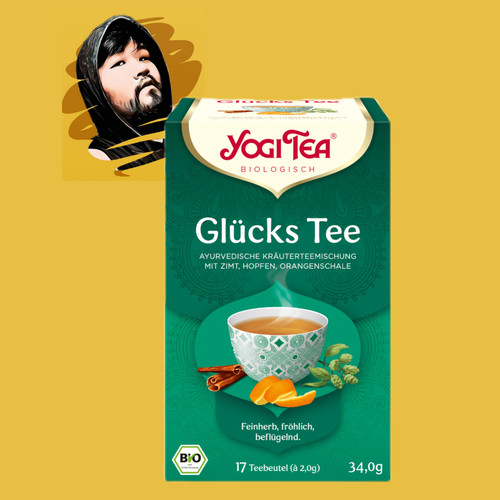 【全场5盒包邮】德国直邮yogi tea有机安康草本茶34g(17包）