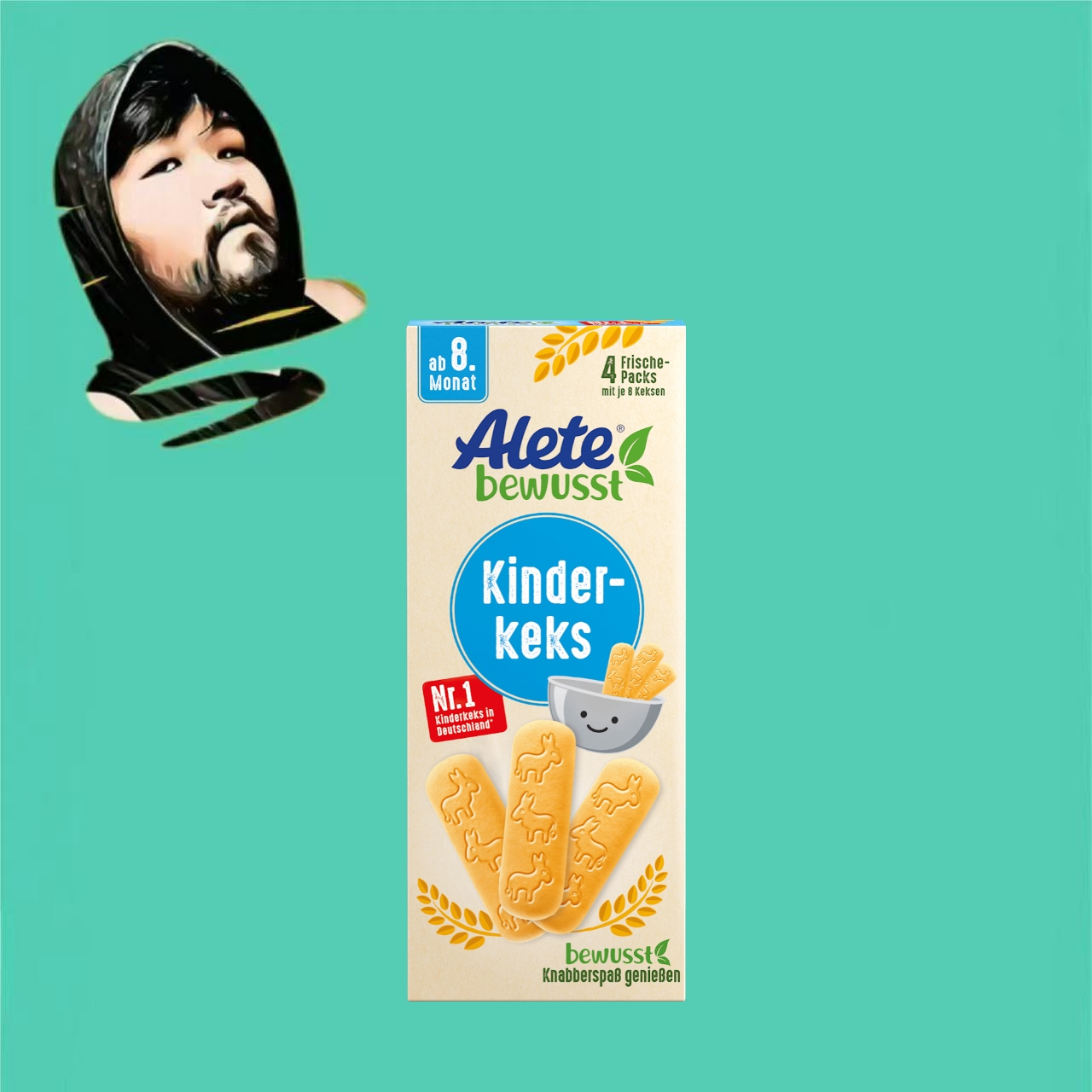 德国直邮【全场300包邮】Alete8个月+儿童曲奇180g