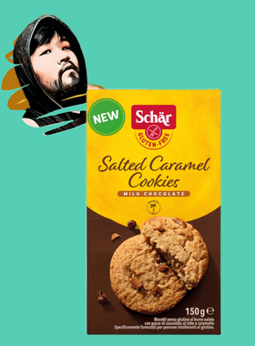 德国直邮满300包邮schar无麸质海盐焦糖曲奇150g