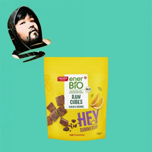 德国直邮【全场满300包邮】ener bio有机可可橘子小方110g