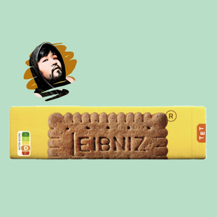 德国直邮【全场满300包邮】Leibniz莱布尼茨可可曲奇饼干200g