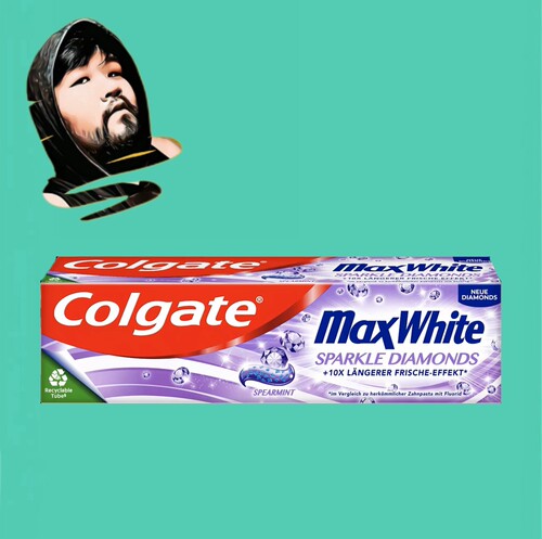 德国直邮【全场满300包邮】Colgate钻石炫白牙膏75ml