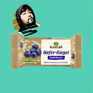 德国直邮【全场满300包邮】alnatura安娜图拉有机蓝莓燕麦棒60g
