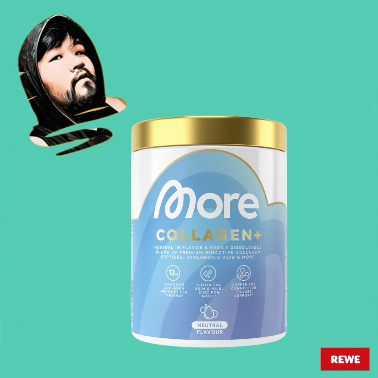 德国直邮【全场满300包邮】More胶原蛋白粉合集300g
