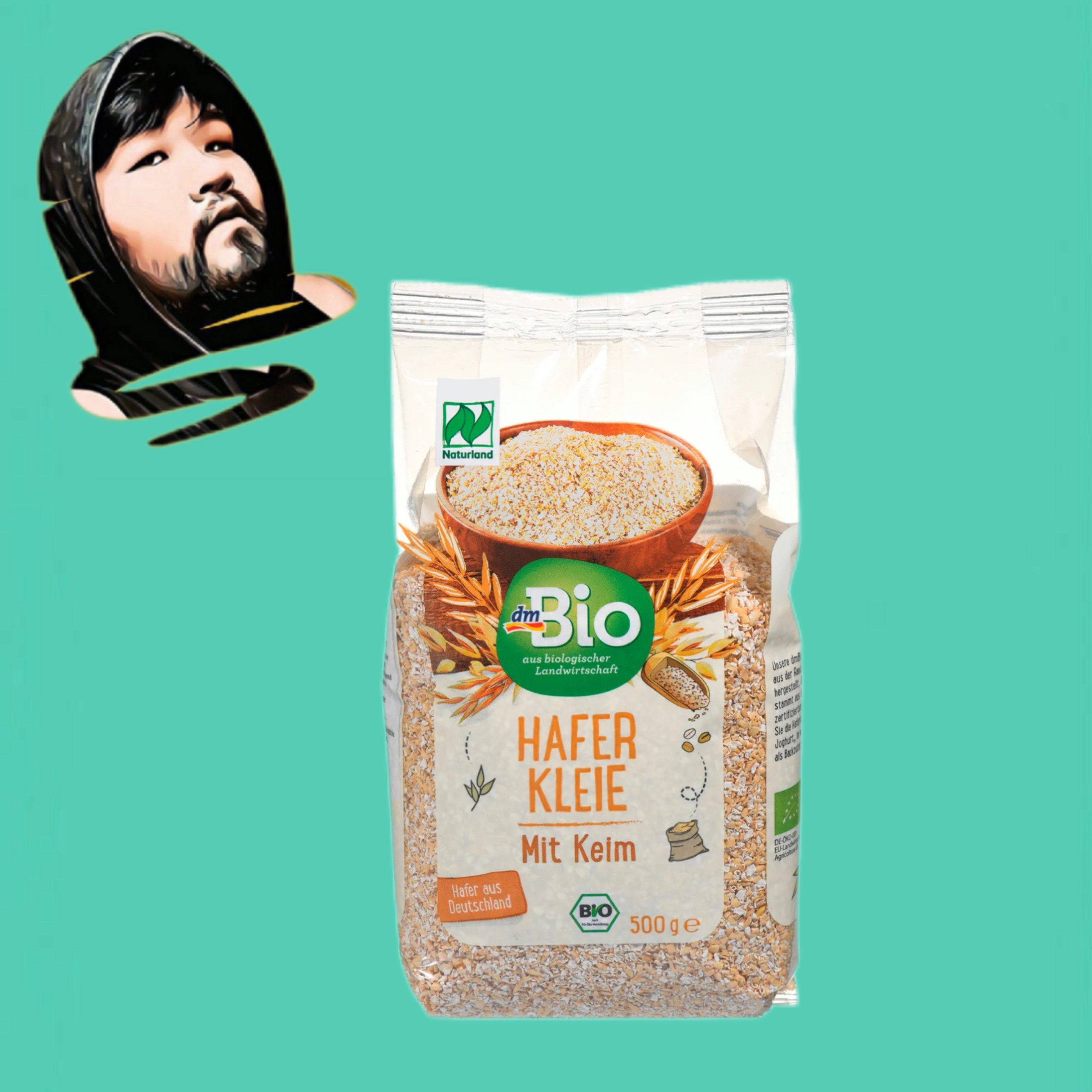 德国直邮【全场满300包邮】dm bio有机燕麦麦芽碎500g